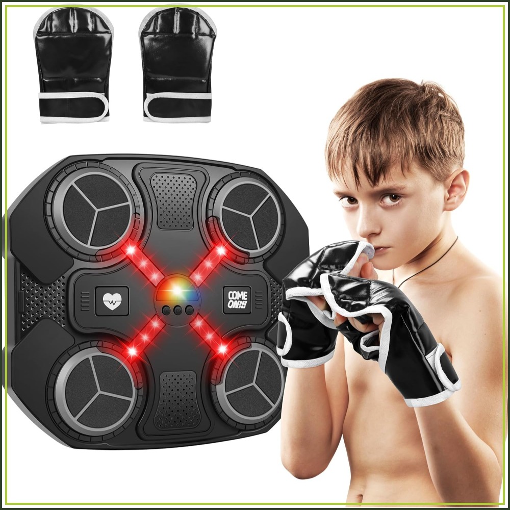 Led Gloves Music - Умная музыкальная боксерская машина с Bluetooth,