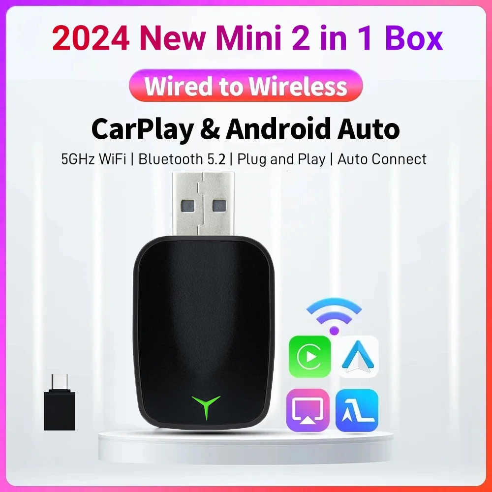Gadgets For Electronics - Новый проводной и беспроводной Carplay Android