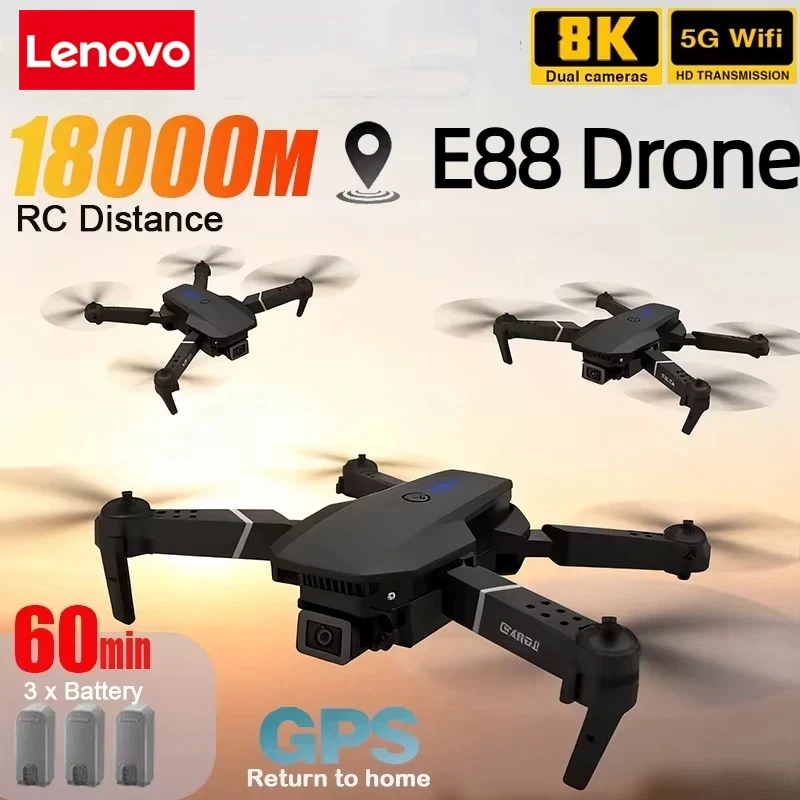 Electronics New Gadgets - Lenovo Новый E88 Pro WIFI FPV