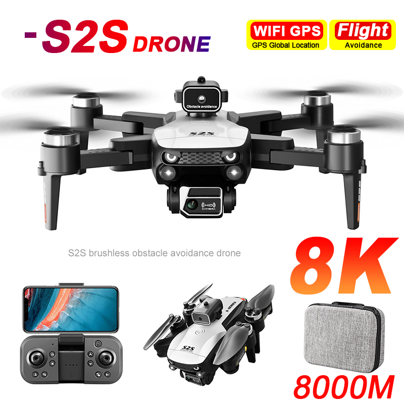 Новый S2S Дрон 8K Профессионал – обзор и цена Electronics New Gadgets