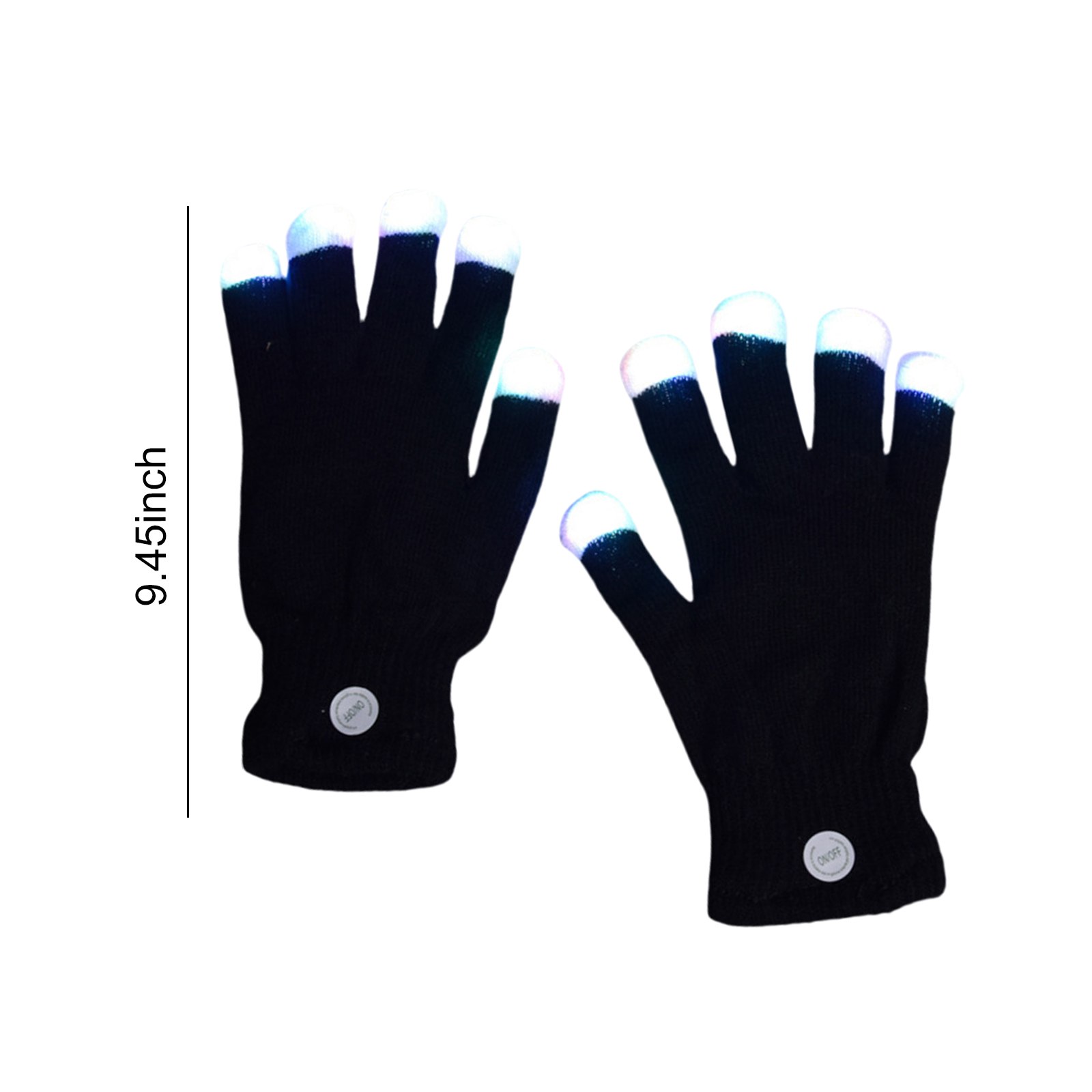 Светящиеся перчатки с LED-подс – обзор и цена Led Gloves Music