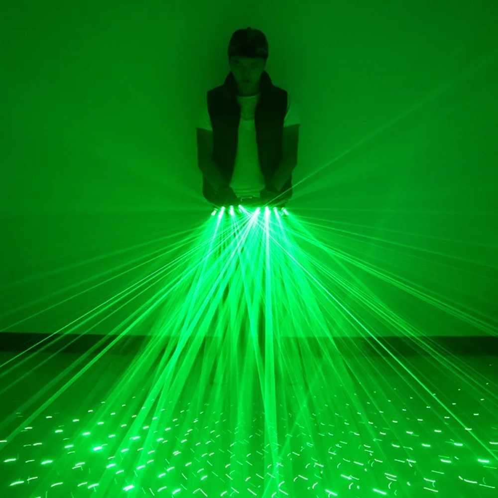 Зеленые лазерные перчатки, лаз – обзор и цена Led Gloves Music