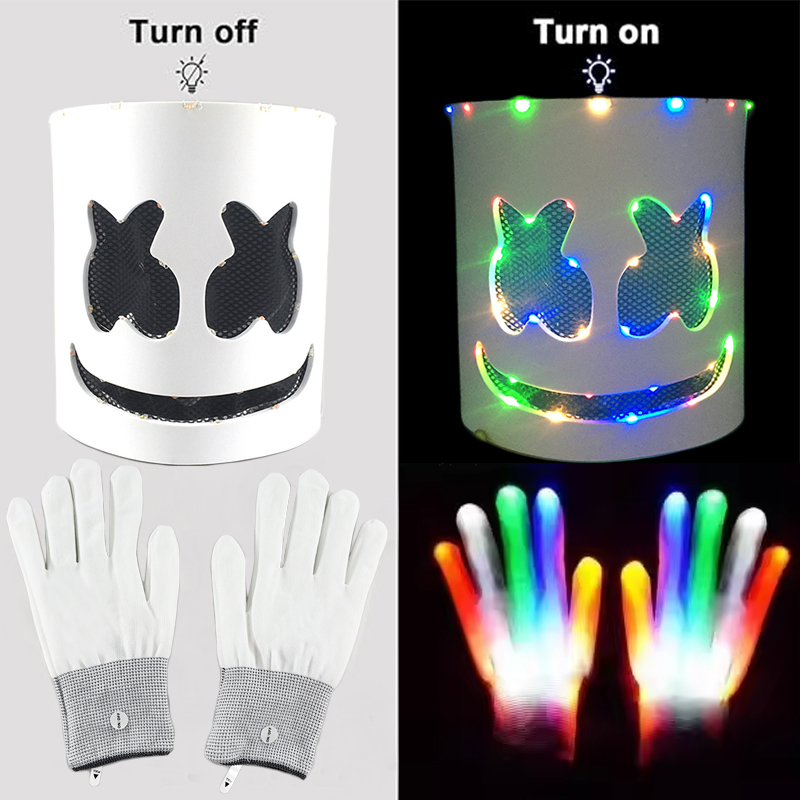 Светодиодная подсветка Маска и – обзор и цена Led Gloves Music