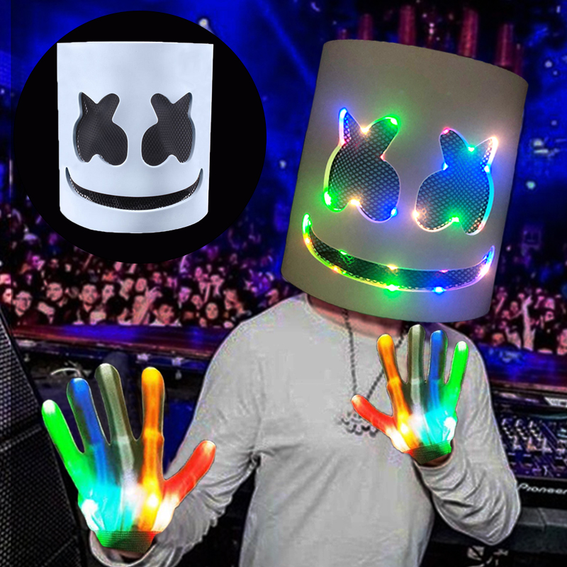 Светодиодная подсветка Маска и – обзор и цена Led Gloves Music